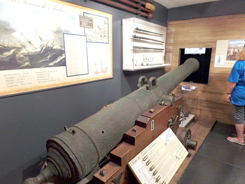 Cannon On Display At Mel Fisher Maritime Museum