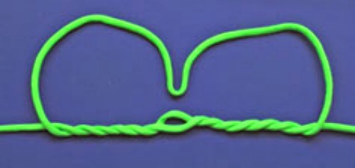 Dropper Loop Being Formed