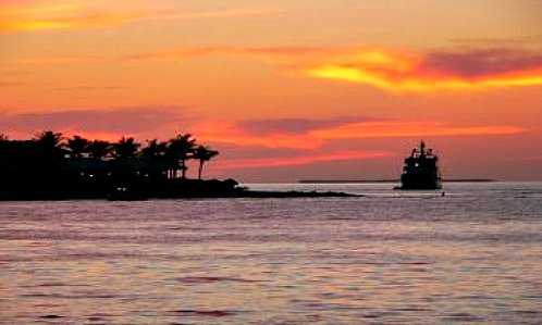 Ferry Ride at Sunset