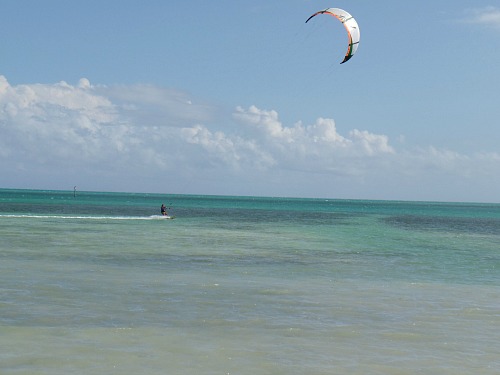 Kiteboarding Florida Keys at Anne's Beach