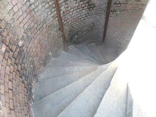 Spiral Staircase Produced Elevated Fighting Advantage At Fort Zachary Taylor