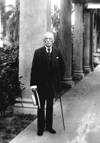 Henry Flagler with Hat and Cane