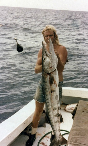 Large Toothy Barracuda Caught off Islamorada
