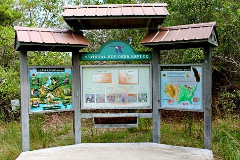 Key Deer National Wildlife Refuge Informational Board