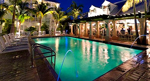 Southernmost Hotel at Night
