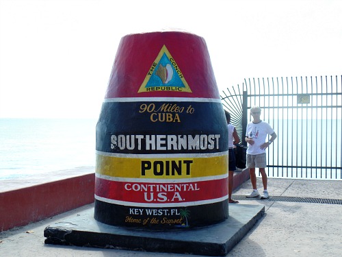 Southernmost Point Buoy Marker in Key West
