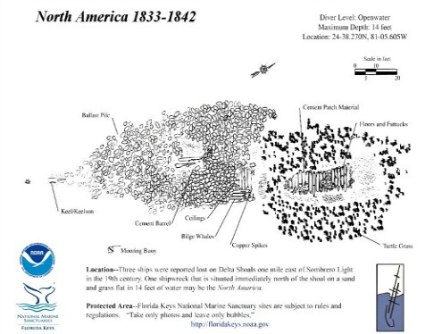 North America Site Map
