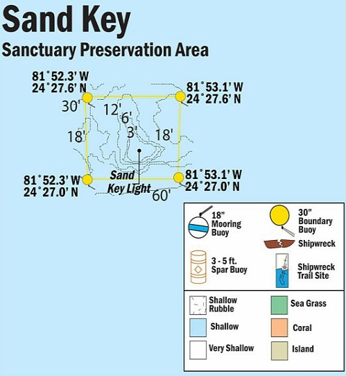 Sand Key Map