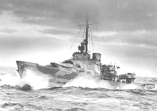 USCG Duane on North Atlantic High Seas