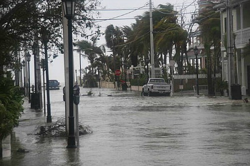 Wilma Caused Flooding in Florida Keys