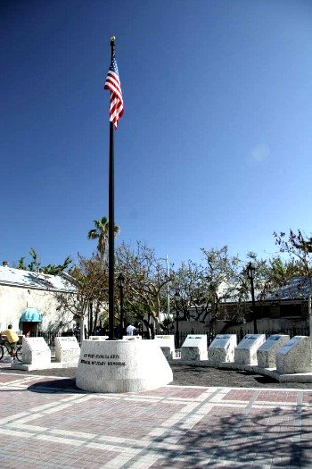 Military Memorial Near Mallory Square