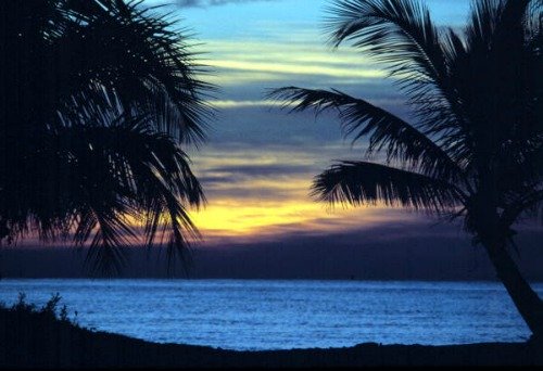 Brilliant Morning Dawns Over Florida Keys