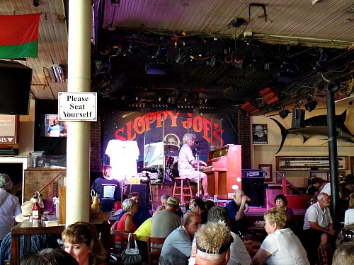 Music And Loud Converstaion Fill The Air At Sloppy Joes