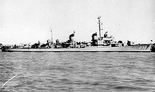 USS Fred T Berry at Sea